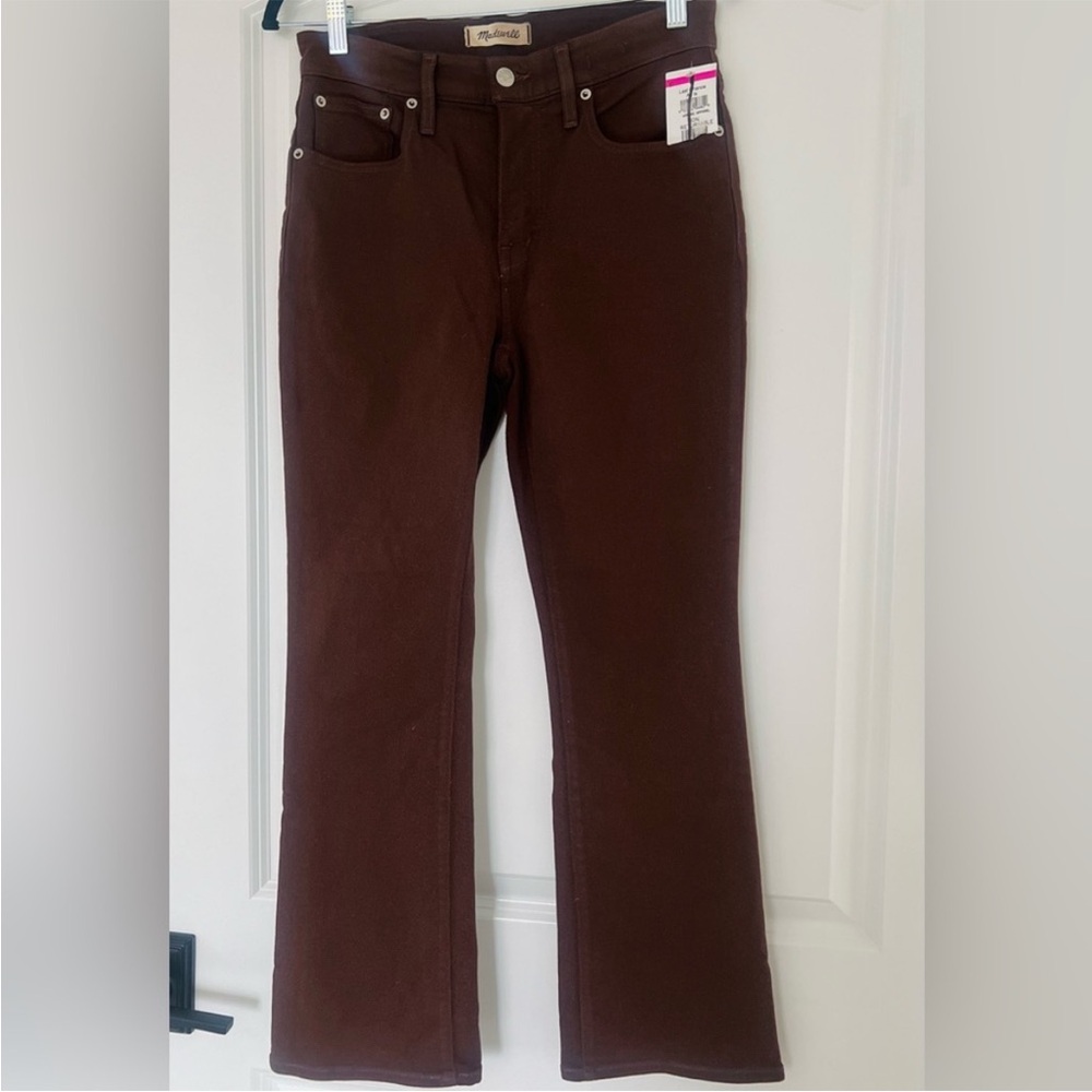Madewell Hot Cocoa Kick Flare Jeans
